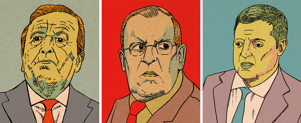 3 three portraits